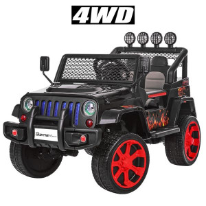 Дитячий електромобіль Джип Bambi Jeep Wrangler M 3237EBLR-2-3 фото