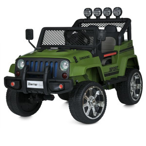Детский электромобиль Джип Bambi Jeep Wrangler M 3237EBLR-10 фото