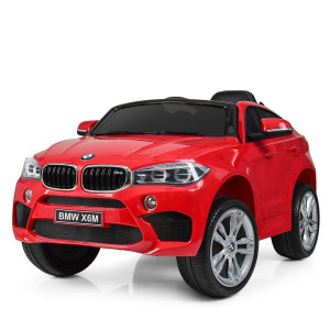 Детский электромобиль Джип BMW X6M JJ2199EBLR-3 фото
