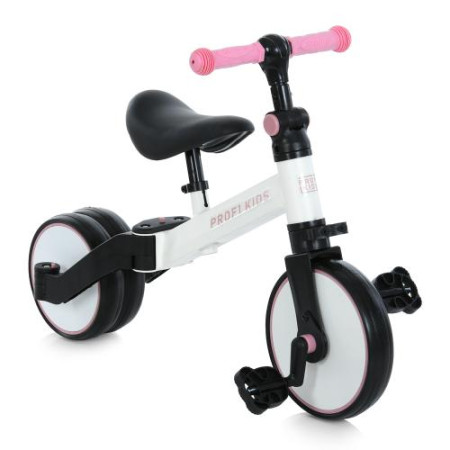 Велосипед-биговел детский PROFI KIDS 10/8д. MBB 1008 white pink