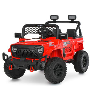 Детский электромобиль Джип Bambi M 6325EBLR-3 фото